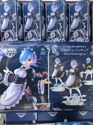 MÔ HÌNH Rem - Re:Zero kara Hajimeru Isekai Seikatsu - Artist MasterPiece (AMP+) - Winter Maid Image ver. (Taito) FIGURE CHÍNH HÃNG