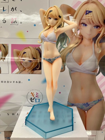 MÔ HÌNH Shirakawa Runa - Keikenzumi na Kimi to, Keiken Zero na Ore ga, Otsukiai suru Hanashi. - 1/7 (elCOCO) FIGURE CHÍNH HÃNG