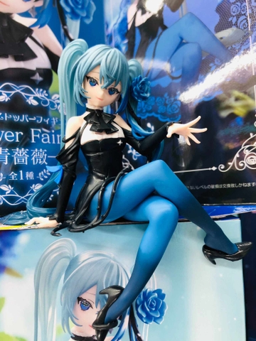 MÔ HÌNH Hatsune Miku - Vocaloid - Flower Fairy - Noodle Stopper Figure - Ao Bara (FuRyu)FIGURE CHÍNH HÃNG