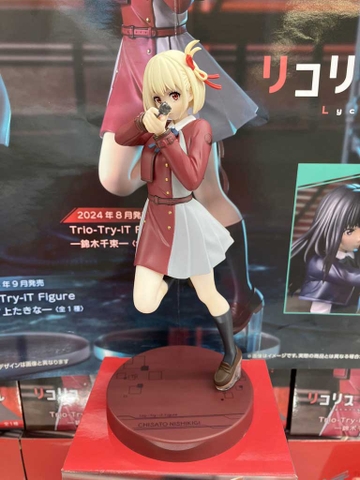 MÔ HÌNH Nishikigi Chisato - Lycoris Recoil - Trio-Try-iT (FuRyu) FIGURE CHÍNH HÃNG