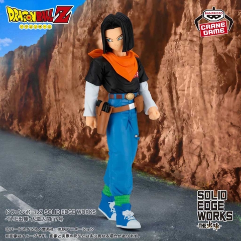 MÔ HÌNH Android 17 - Dragon Ball Z - Solid Edge Works - The Departure (Bandai Spirits)FIGURE CHÍNH HÃNG