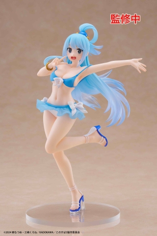 MÔ HÌNH Aqua - Kono Subarashii Sekai ni Shukufuku o! 3 - Coreful Figure - Mizugi ver. (Taito) FIGURE CHÍNH HÃNG