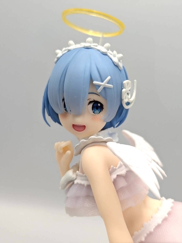 MÔ HÌNH Rem - Re:Zero kara Hajimeru Isekai Seikatsu - Precious Figure - Pretty Tenshi ver. (Taito) FIGURE CHÍNH HÃNG