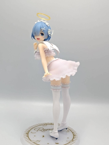 MÔ HÌNH Rem - Re:Zero kara Hajimeru Isekai Seikatsu - Precious Figure - Pretty Tenshi ver. (Taito) FIGURE CHÍNH HÃNG