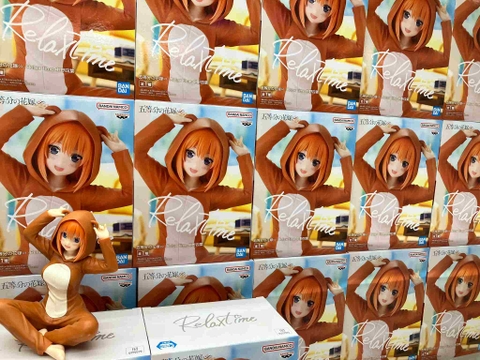 MÔ HÌNH Nakano Yotsuba - Gotoubun no Hanayome ∬ - Relax Time (Bandai Spirits) FIGURE CHÍNH HÃNG