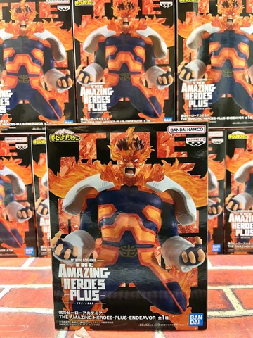 MÔ HÌNH Endeavor - Boku no Hero Academia - The Amazing Heroes -Plus- - Ⅱ (Bandai Spirits)FIGURE CHÍNH HÃNG