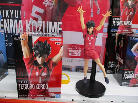 MÔ HÌNH Kuroo Tetsurou - Haikyuu!! - Posing Figure (Bandai Spirits)FIGURE CHÍNH HÃNG