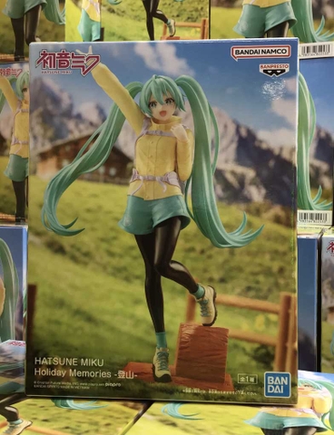 MÔ HÌNH Hatsune Miku - Piapro Characters - Holiday Memories -Mountain Climbing (Bandai Spirits) FIGURE CHÍNH HÃNG