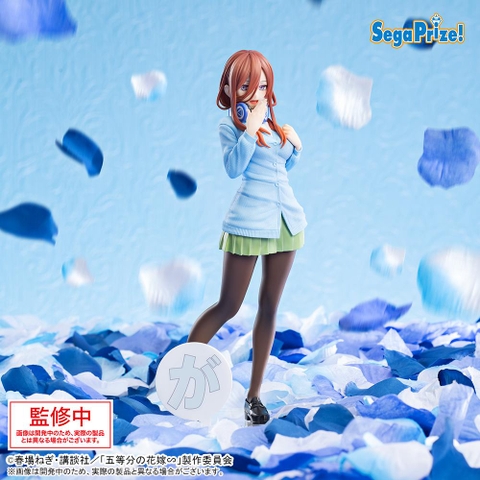 MÔ HÌNH Nakano Miku - Gotoubun no Hanayome ∬ - Luminasta (SEGA) FIGURE CHÍNH HÃNG