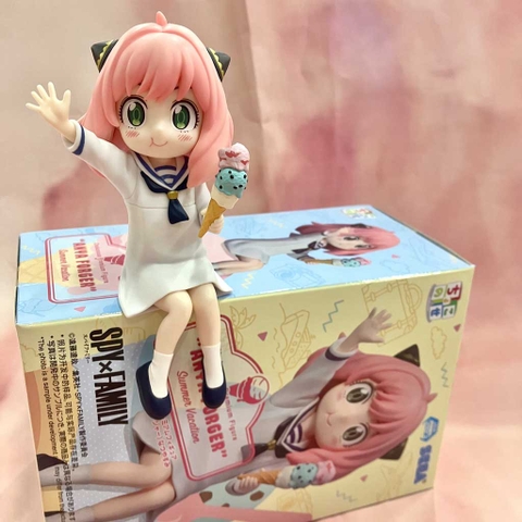 MÔ HÌNH Anya Forger - Spy × Family - Premium Chokonose Figure - Natsuyasumi (SEGA) FIGURE CHÍNH HÃNG