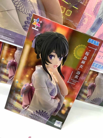 MÔ HÌNH Sakurajima Mai - Seishun Buta Yarou wa Bunny Girl Senpai no Yume wo Minai - Luminasta - Yukata (SEGA) FIGURE CHÍNH HÃNG