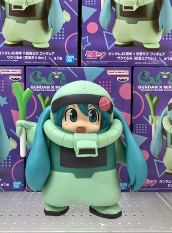 MÔ HÌNH Hatsune Miku - Piapro Characters - Gundam x Miku Anniversary Special Project - Zakugurumi (Bandai Spirits) FIGURE CHÍNH HÃNG