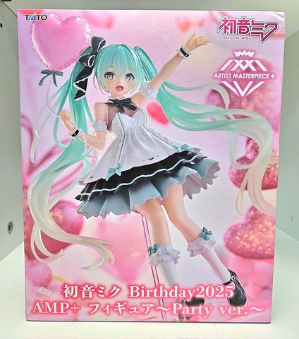 MÔ HÌNH Hatsune Miku - Piapro Characters - Artist MasterPiece+ - Birthday2025, Party Ver. (Taito) FIGURE CHÍNH HÃNG