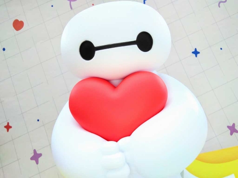 MÔ HÌNH Baymax - Big Hero 6 - Ookina Sofvimates - Sofubi Figure (Bandai Spirits)FIGURE CHÍNH HÃNG