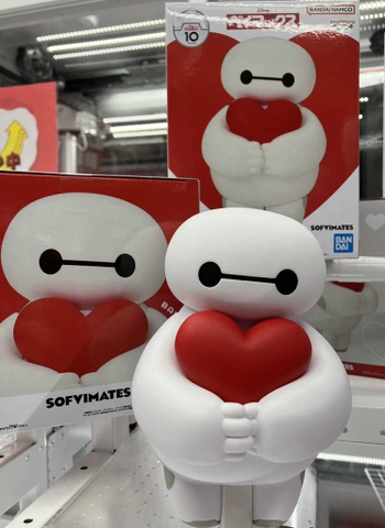 MÔ HÌNH Baymax - Big Hero 6 - Ookina Sofvimates - Sofubi Figure (Bandai Spirits)FIGURE CHÍNH HÃNG