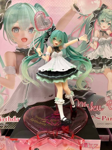 MÔ HÌNH Hatsune Miku - Piapro Characters - Artist MasterPiece+ - Birthday2025, Party Ver. (Taito) FIGURE CHÍNH HÃNG