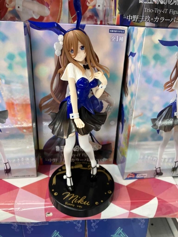 MÔ HÌNH Nakano Miku - Gotoubun no Hanayome - Trio-Try-iT - Color Bunny ver. (FuRyu)FIGURE CHÍNH HÃNG