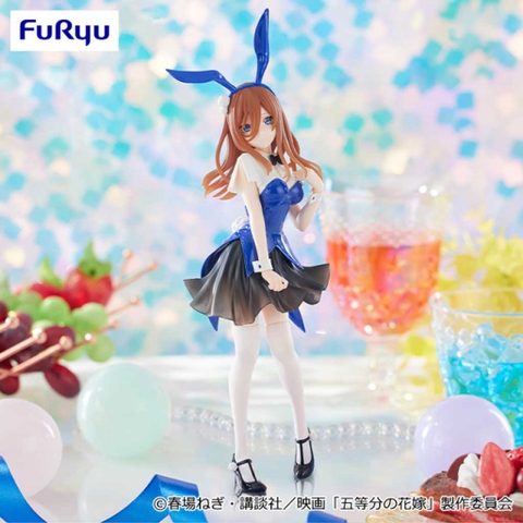 MÔ HÌNH Nakano Miku - Gotoubun no Hanayome - Trio-Try-iT - Color Bunny ver. (FuRyu)FIGURE CHÍNH HÃNG