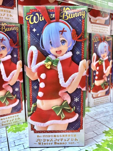 MÔ HÌNH Rem - Re:Zero kara Hajimeru Isekai Seikatsu - Precious Figure - Winter Bunny ver. (Taito) FIGURE CHÍNH HÃNG