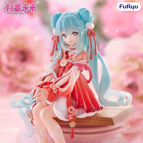 [Pre Order] MÔ HÌNH Hatsune Miku - Vocaloid - Noodle Stopper Figure - 2026 Lunar New Year Ver. (FuRyu) FIGURE CHÍNH HÃNG
