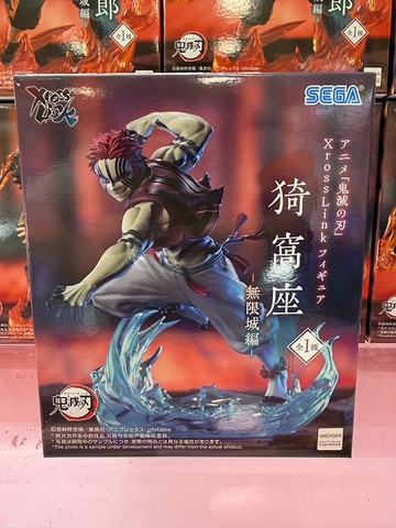 MÔ HÌNH Akaza - Kimetsu no Yaiba - Xross Link - Mugenjou-hen (SEGA) FIGURE CHÍNH HÃNG