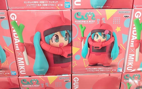 MÔ HÌNH  Hatsune Miku - Gundam - Piapro Characters - Gundam x Miku - Char Zakugurumi (Bandai Spirits) FIGURE CHÍNH HÃNG