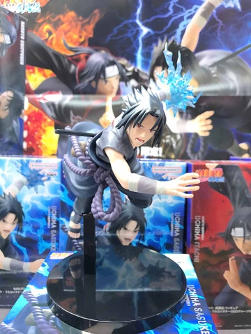 MÔ HÌNH Uchiha Sasuke - Naruto Shippuuden (Bandai Spirits, Genda Gigo Entertainment) FIGURE CHÍNH HÃNG