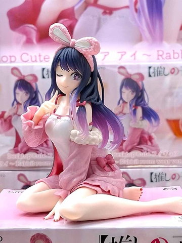 MÔ HÌNH Hoshino Ai - Oshi no Ko - Desktop Cute - Rabbit Room Wear ver. (Taito) FIGURE CHÍNH HÃNG