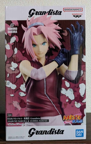 MÔ HÌNH Haruno Sakura - Naruto Shippuuden - Grandista (Bandai Spirits) FIGURE CHÍNH HÃNG