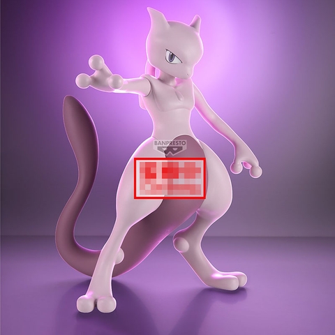 [Pre Order] MÔ HÌNH Mewtwo - Pocket Monsters - Sofubi Figure - Sofvimates (Bandai Spirits) FIGURE CHÍNH HÃNG