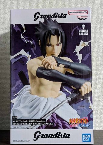 MÔ HÌNH Uchiha Sasuke - Naruto Shippuuden - Grandista (Bandai Spirits) FIGURE CHÍNH HÃNG