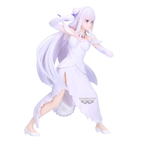 [Pre Order] MÔ HÌNH Emilia - Re:Zero Kara Hajimeru Isekai Seikatsu - Espresto - Espresto -Excite Motions- (Bandai Spirits) FIGURE CHÍNH HÃNG