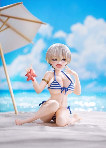 [Pre Order] MÔ HÌNH Uzaki Hana - Uzaki-chan wa Asobitai! ω - Desktop Cute - Hamabe de Mizugi Ver. (Taito) FIGURE CHÍNH HÃNG