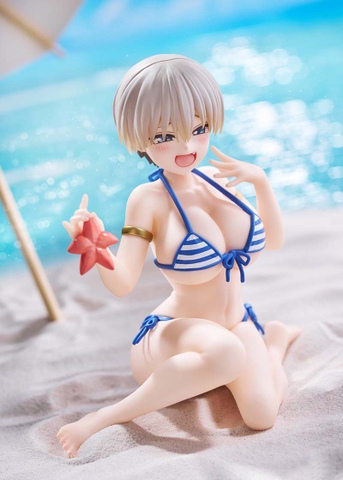 [Pre Order] MÔ HÌNH Uzaki Hana - Uzaki-chan wa Asobitai! ω - Desktop Cute - Hamabe de Mizugi Ver. (Taito) FIGURE CHÍNH HÃNG