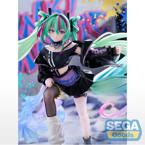 [Pre Order] MÔ HÌNH Hatsune Miku - Piapro Characters - Figurizm Alpha - Punk! (Sega Fave) FIGURE CHÍNH HÃNG