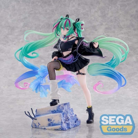 [Pre Order] MÔ HÌNH Hatsune Miku - Piapro Characters - Figurizm Alpha - Punk! (Sega Fave) FIGURE CHÍNH HÃNG
