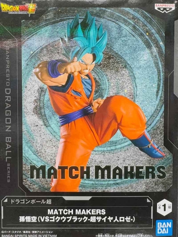 MÔ HÌNH Son Goku SSGSS - Dragon Ball Super - Match Makers (Bandai Spirits) FIGURE CHÍNH HÃNG