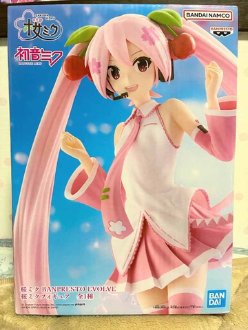 MÔ HÌNH Hatsune Miku - Piapro Characters - Banpresto Evolve - Sakura (Bandai Spirits) FIGURE CHÍNH HÃNG