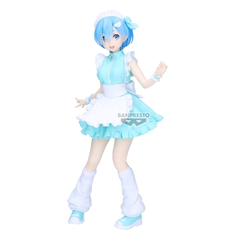 [Pre Order] MÔ HÌNH Rem - Re:Zero Kara Hajimeru Isekai Seikatsu - Glitter & Glamours - Jersey Maid Ver. (Bandai Spirits) FIGURE CHÍNH HÃNG