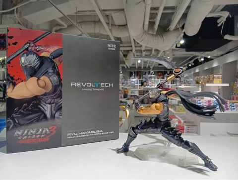 MÔ HÌNH Ryu Hayabusa - Ninja Gaiden 3: Razor's Edge - Amazing Yamaguchi - Revoltech (NR087) (Kaiyodo) FIGURE CHÍNH HÃNG