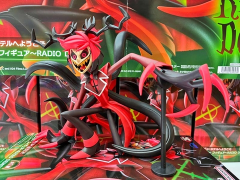 MÔ HÌNH Alastor - RADIO DEMON - Hazbin Hotel (Bandai Spirits) FIGURE CHÍNH HÃNG