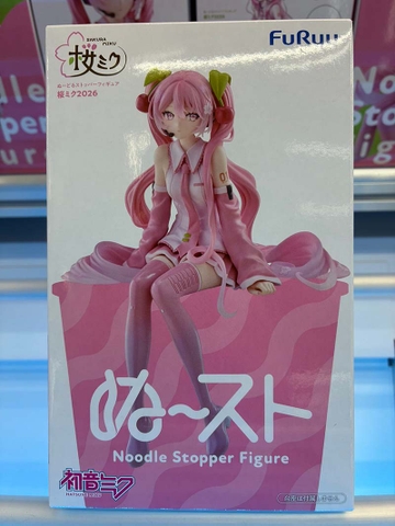 MÔ HÌNH Hatsune Miku - Vocaloid - Noodle Stopper Figure - Sakura, 2026 (FuRyu) FIGURE CHÍNH HÃNG