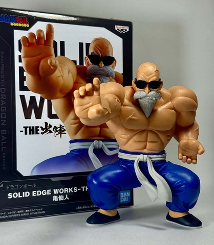 MÔ HÌNH Muten Roshi - Dragon Ball - Solid Edge Works - The Departure (Bandai Spirits) FIGURE CHÍNH HÃNG