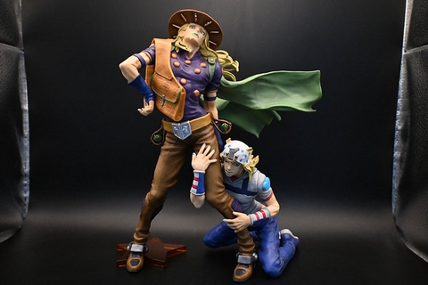 MÔ HÌNH Gyro Zeppeli - Johnny Joestar - Jojo no Kimyou na Bouken - Steel Ball Run - Ichiban Kuji - (Last One Prize) - Masterlise - Masterlise Plus (Bandai Spirits) FIGURE CHÍNH HÃNG
