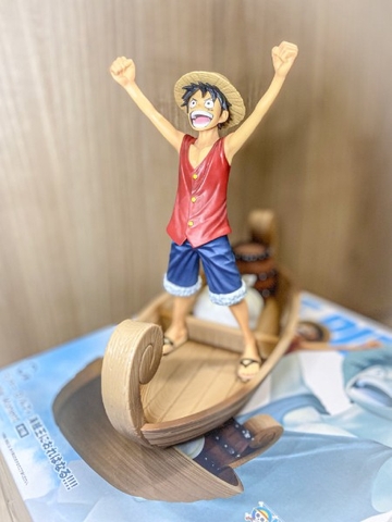 MÔ HÌNH Monkey D. Luffy - One Piece - Ichiban Kuji - Ichiban Kuji One Piece Monkey D. Luffy -Bouken no Kioku to Mirai e no Kouro- (C Prize) - Revible Moment - Kaizokuou ni Ore wa Naru!!!! (Bandai Spirits) FIGURE CHÍNH HÃNG