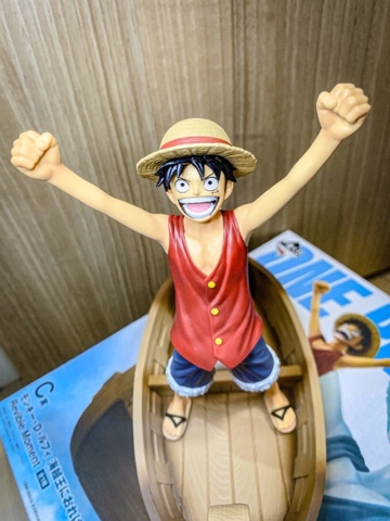 MÔ HÌNH Monkey D. Luffy - One Piece - Ichiban Kuji - Ichiban Kuji One Piece Monkey D. Luffy -Bouken no Kioku to Mirai e no Kouro- (C Prize) - Revible Moment - Kaizokuou ni Ore wa Naru!!!! (Bandai Spirits) FIGURE CHÍNH HÃNG