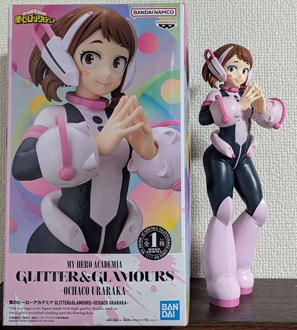 MÔ HÌNH Uraraka Ochaco - Boku no Hero Academia - Glitter & Glamours (Bandai Spirits) FIGURE CHÍNH HÃNG