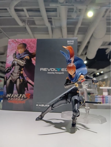 MÔ HÌNH Kasumi - Ninja Gaiden 3: Razor's Edge - Amazing Yamaguchi - Revoltech (NR086) (Kaiyodo) FIGURE CHÍNH HÃNG