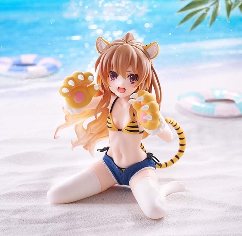 [PRE ORDER] MÔ HÌNH Aisaka Taiga - Toradora! - Desktop Cute - Tiger Swimsuit Ver. (Taito) FIGURE CHÍNH HÃNG