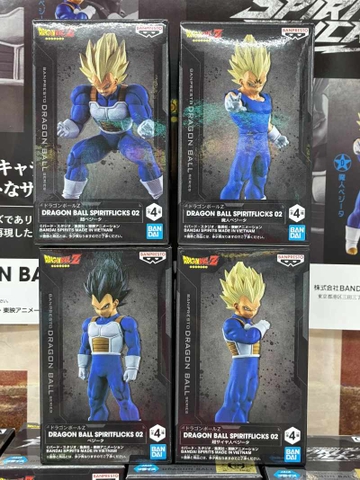 MÔ HÌNH Vegeta - Dragon Ball Z - Dragon Ball SpiritFlicks 02 (Bandai Spirits) FIGURE CHÍNH HÃNG